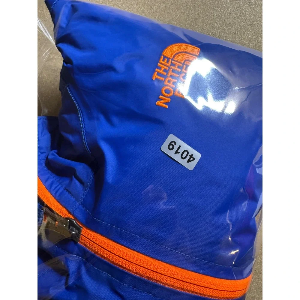 The North Face Boys Blue HyVent‎ Waterproof Rain Jacket Hooded Large 14/16